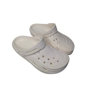 Crocs Women Shoes, White Crocs Off Grid Clogs Unisex-Adult Sz 9Wmn/7Men